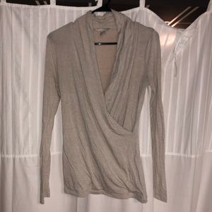 Tan long sleeve shirt banana republic